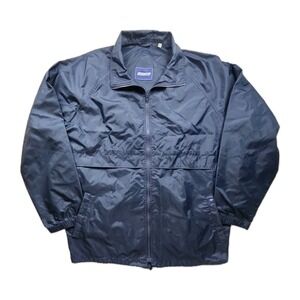 VTG NWOT Arnold Palmer Windbreaker Rain Jacket Men's 2XLTall Navy Full-Zip Rare